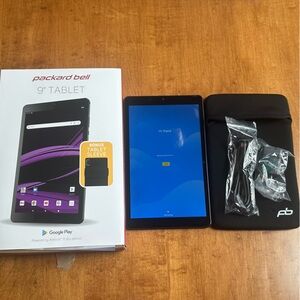 Google Android Tablet 9” Packard Bell
